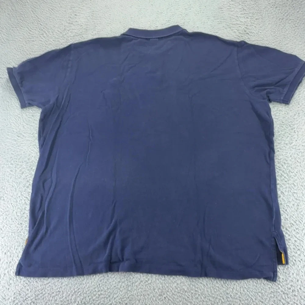 Polo Ralph Lauren Shirt Mens XXL Blue Big Flesh Pony Short Sleeve Golf Preppy 3